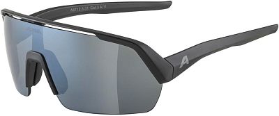 Превью  Велоочки ALPINA Turbo HR Black Matt, Линзы: Black Mirror Cat.3 (A8712331)